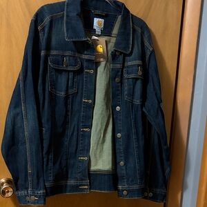 Carhartt womens Dark Blue Denim Jacket